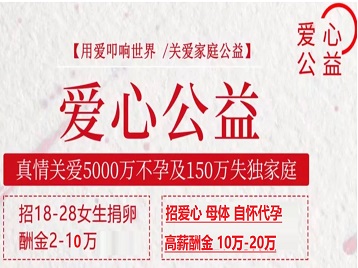 普兰店捐卵助孕生子 爱心志愿者招募